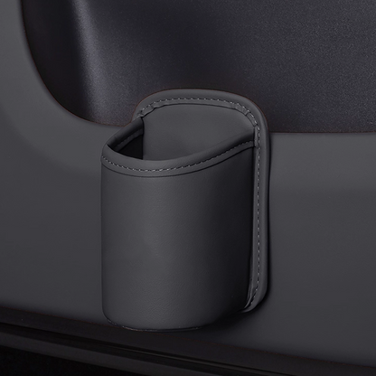 LäderHåll™ – Premium mugghållare i läder för bilen