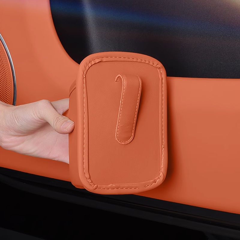 LäderHåll™ – Premium mugghållare i läder för bilen