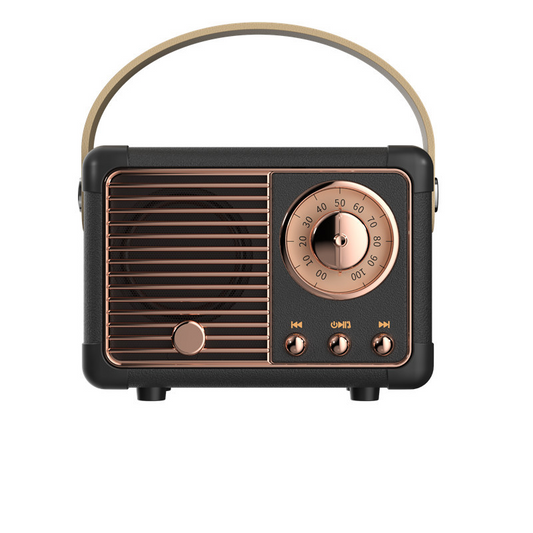 LjudBox™ – Kompakt Retro Högtalare