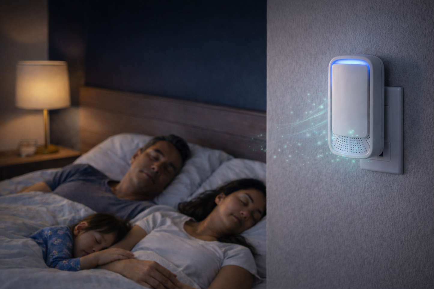 LuftRo™ – Kompakt luftjonisator för friskare luft i hemmet