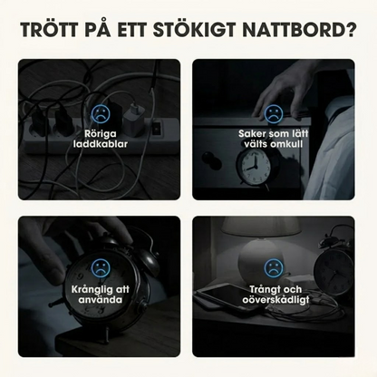 SmartStation™ – 6-i-1 Trådlös Laddstation med Flera Funktioner