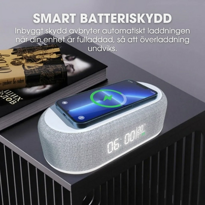 SmartStation™ – 6-i-1 Trådlös Laddstation med Flera Funktioner