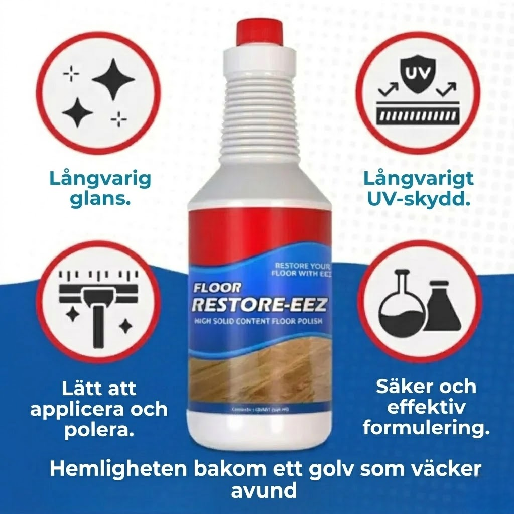 ProGlans™ – Golvförnyare & Skydd för Flera Ytor
