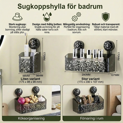 NordHylde™ – Stilren hylla för bad och förvaring