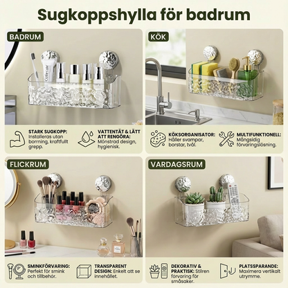 NordHylde™ – Stilren hylla för bad och förvaring