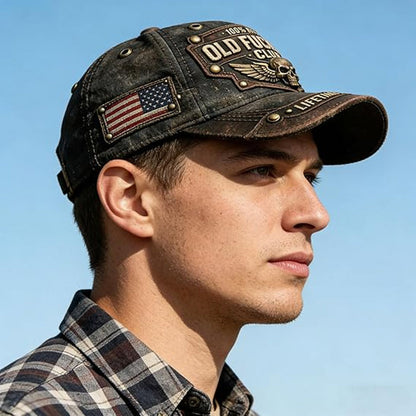 Old Fuckers Club™ Vintagekeps – Rå stil och humor