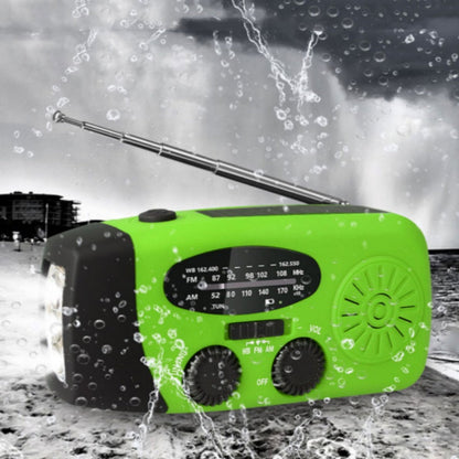 Nödradio™ – Multifunktionell soldriven nödradio med laddare