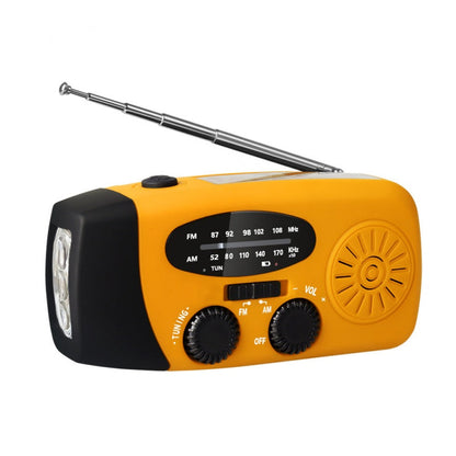 Nödradio™ – Multifunktionell soldriven nödradio med laddare